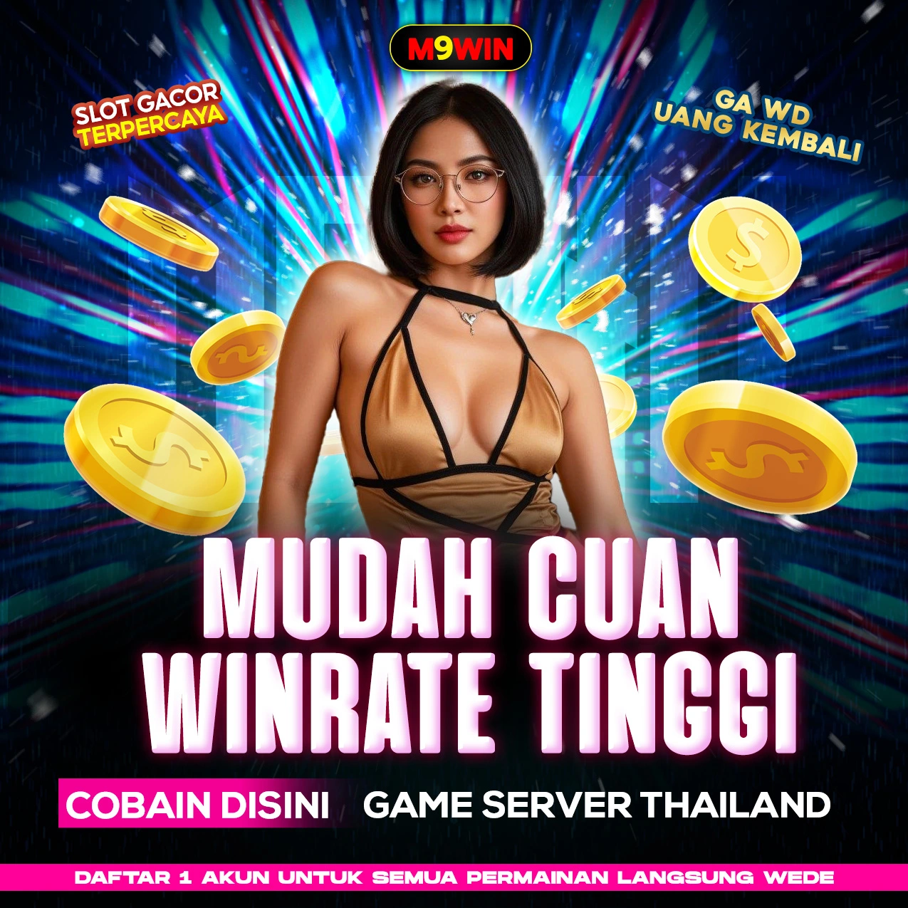 Zona Scatter Emas di M9WIN Paling Hoki & Gacor Tahun Ini